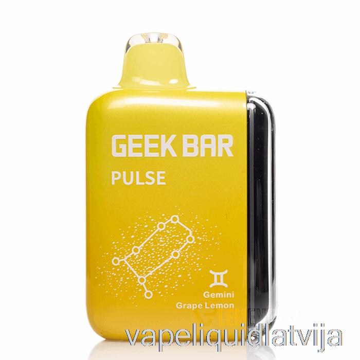 Geek Bar Pulse 15000 Vienreizējās Lietošanas Vīnogu Citrona Vape šķidrums